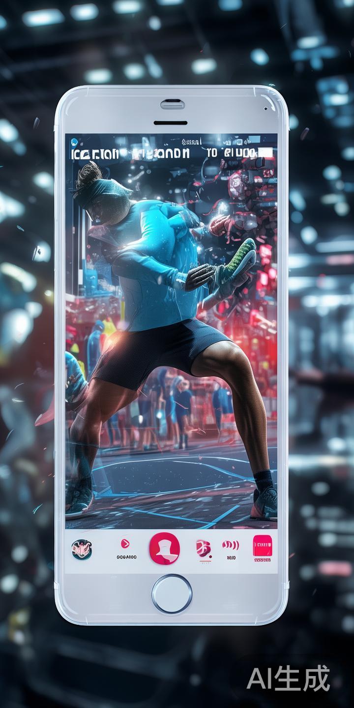 以某一知名运动品牌合作为例，他们利用AR技术开发了